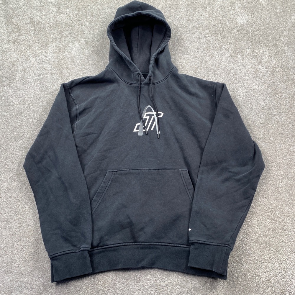 Jordan Jayson Tatum Hoodie Mens Small Black St Louis Arch Graphic JT Logo